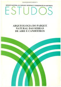 Capa de ARQUEOLOGIA DO PARQUE NATURAL DAS SERRAS DE AIRE E CANDEEIROS