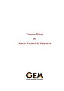Capa de Furnas e Minas Do Parque Florestal de Monsanto